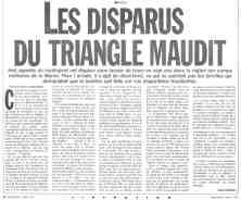 Disparus de Mourmelon - le triangle maudit